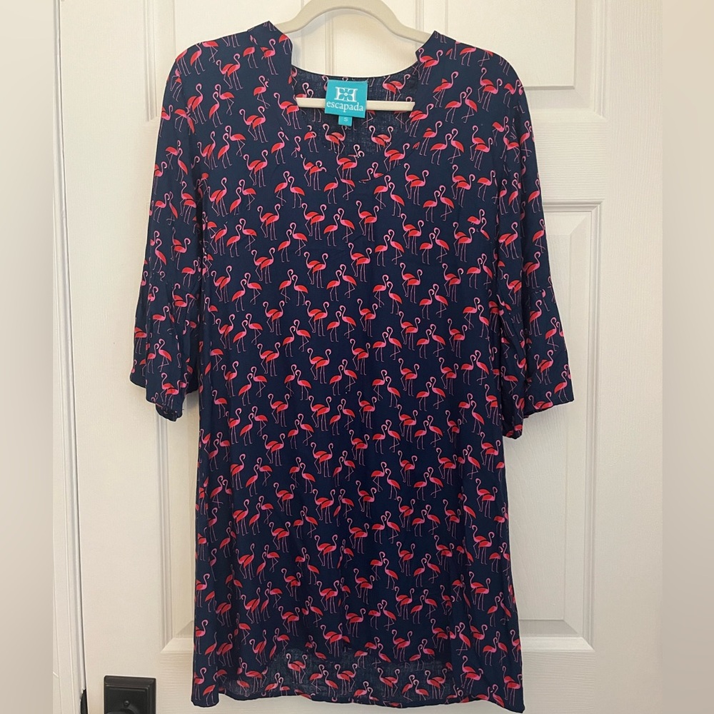 ESCAPADA Flamingo Belted Dress